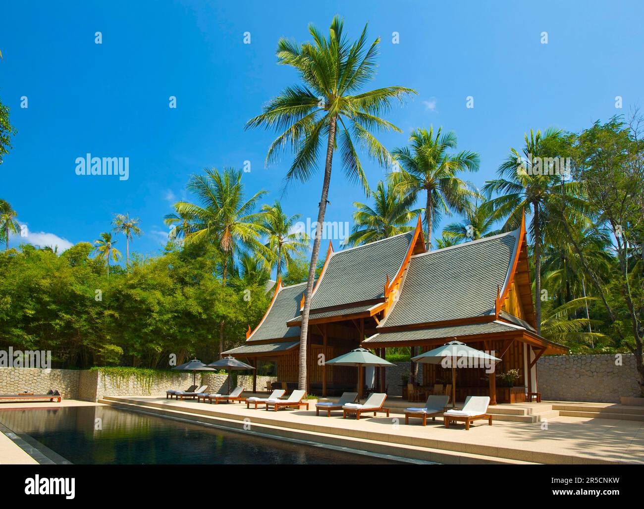 Das Amanpuri Resort, Insel Phuket, Thailand Stockfoto