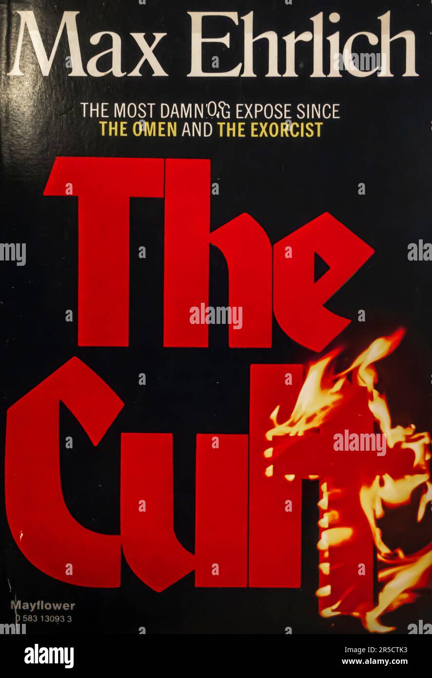 Der Cult-Roman von Max ehrlich 1978 Stockfoto