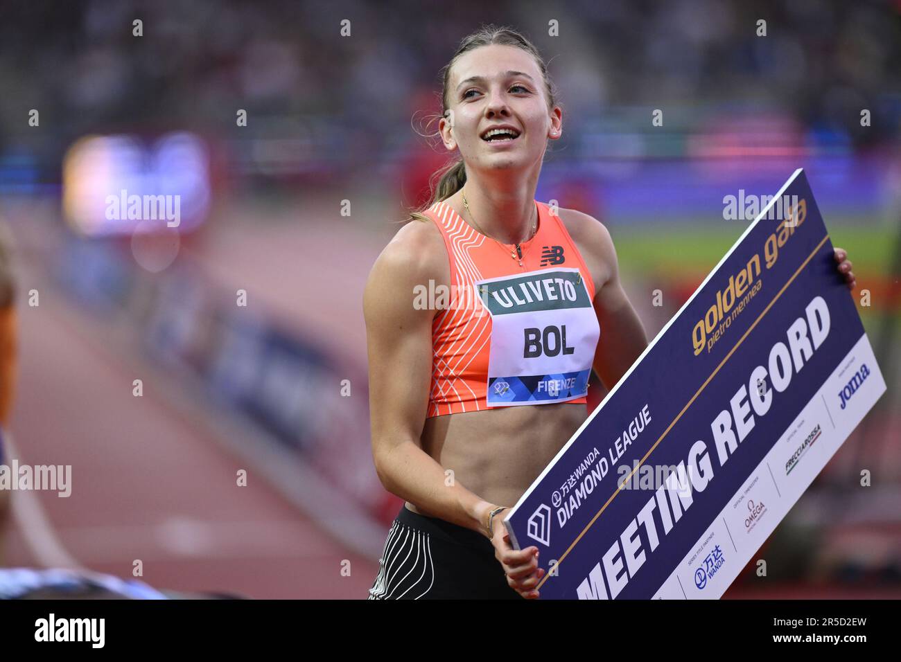 Florenz, Italien. 02. Juni 2023. Während der Goldenen Gala Pietro Mennea 2023 am 2. Juni 2023 im Stadio Luigi Ridolfi in Florenz, Italien. Kredit: Live Media Publishing Group/Alamy Live News Stockfoto