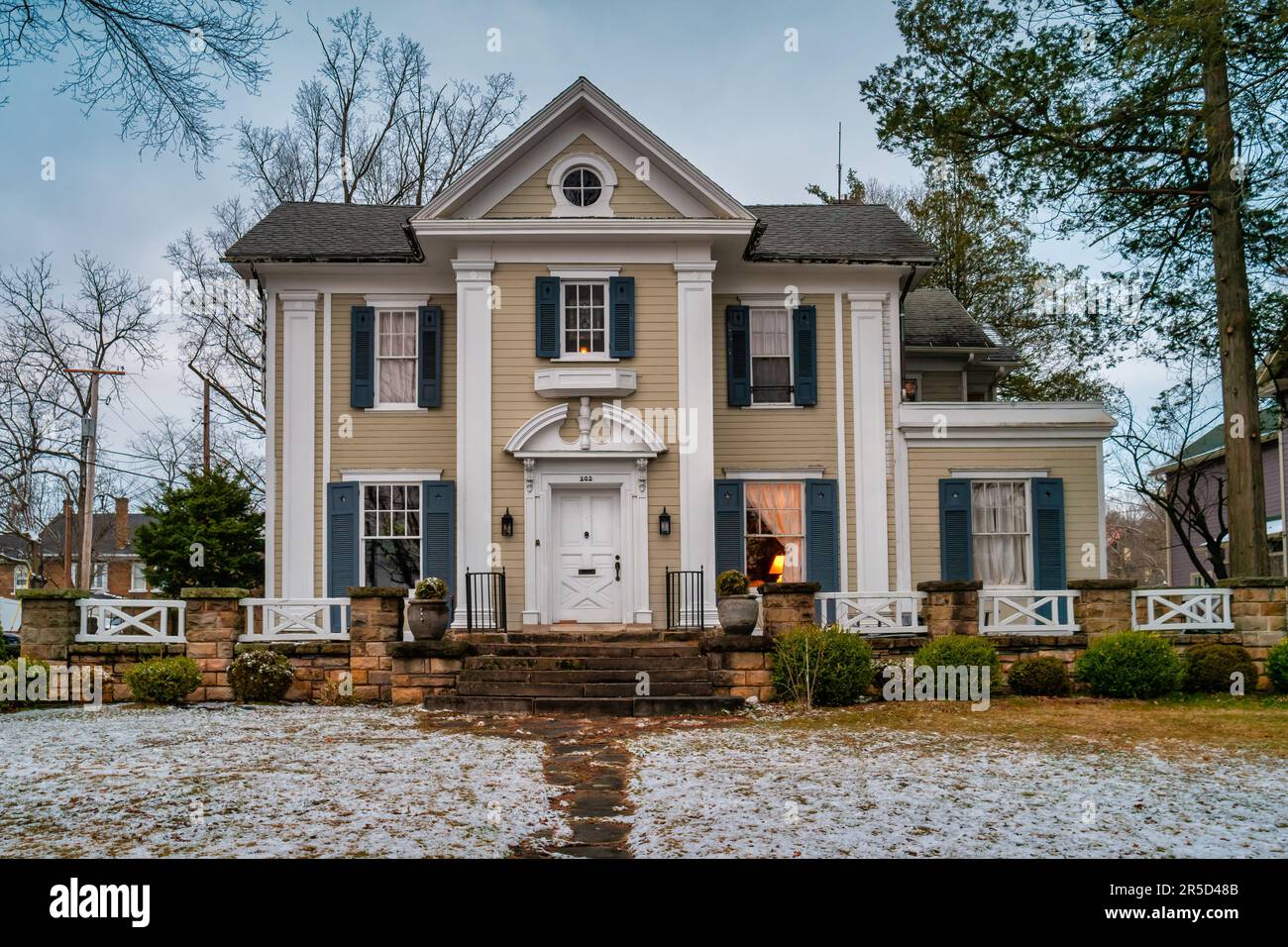 Elegantes Haus in Philipsburg, Pennsylvania, USA Stockfoto