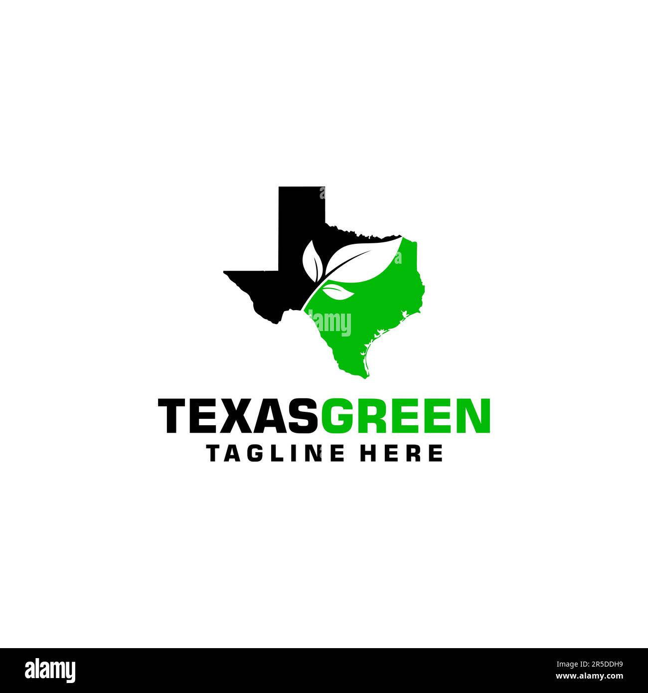 Rasenpflege Logo Design kreative Idee Vektordesign Inspiration Stock Vektor