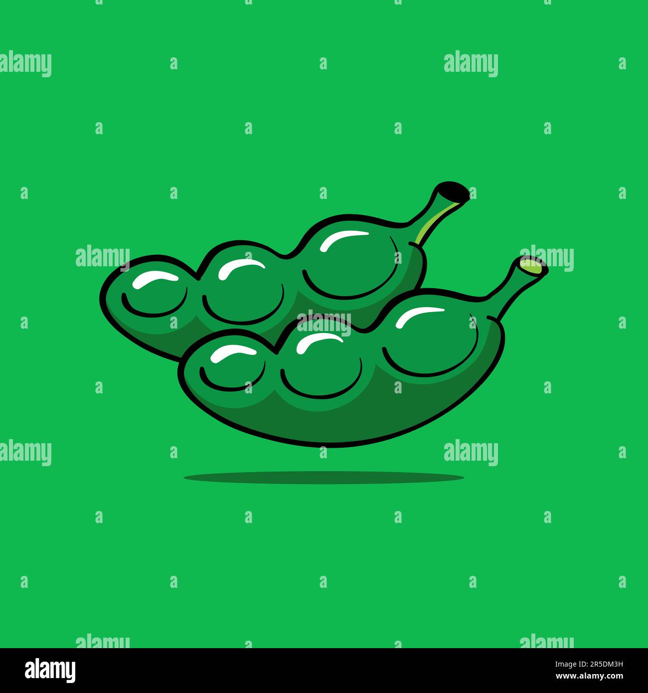 Gemüse Farm Vintage Logo Design Inspiration Stock Vector Stock Vektor