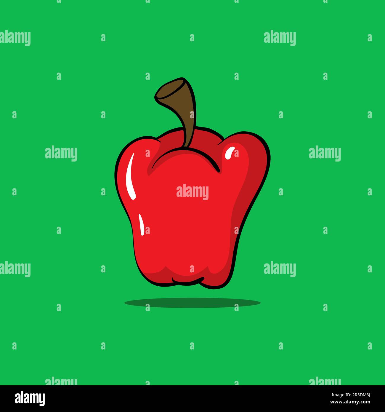 Gemüse Farm Vintage Logo Design Inspiration Stock Vector Stock Vektor