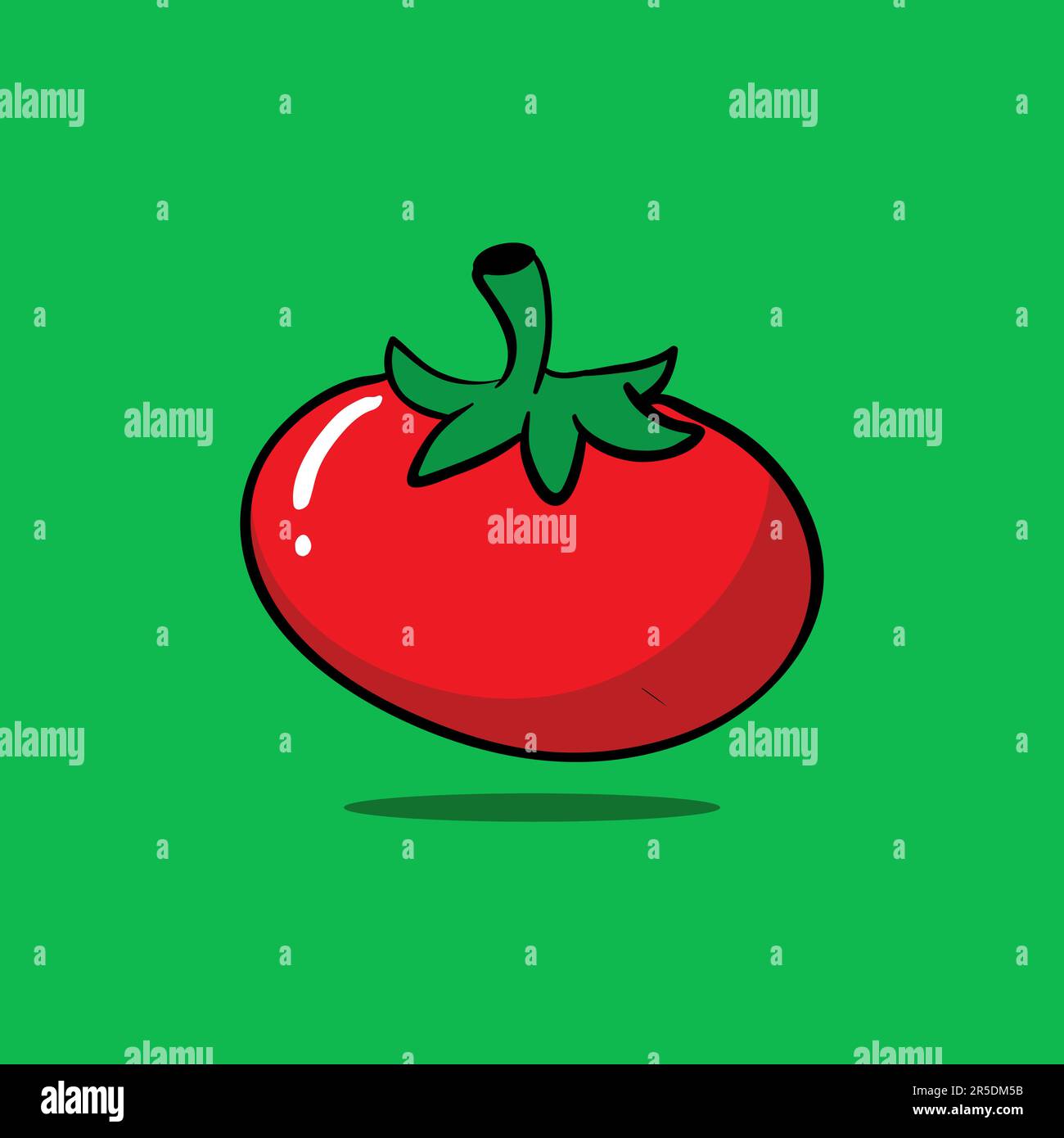 Gemüse Farm Vintage Logo Design Inspiration Stock Vector Stock Vektor