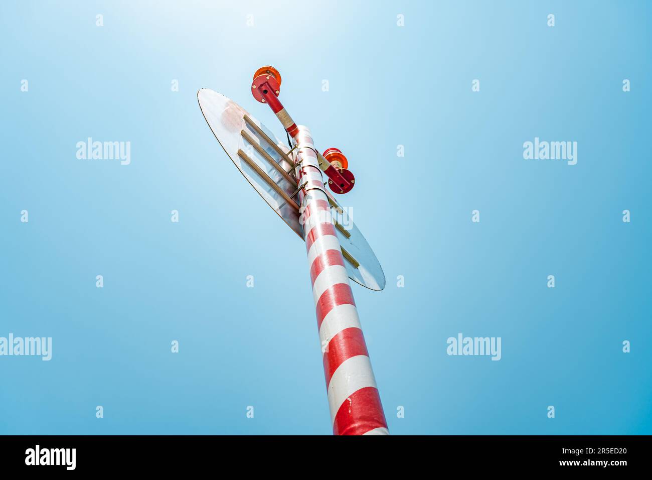 Leuchtturm-Anzeige Stockfoto