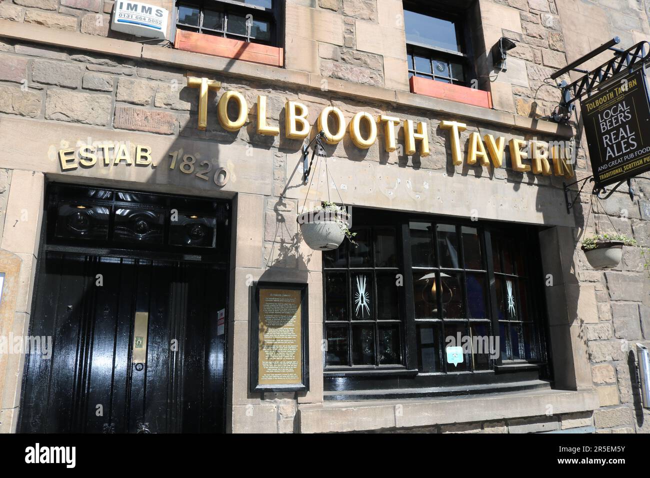 Tolbooth Tavern, Edinburgh. Stockfoto