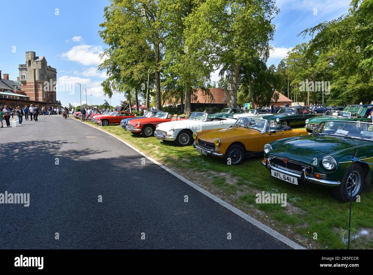 Pangbourne, Berkshire, Großbritannien. 03. Juni 2023. Pangbourne College Classic Car Show 2023 Kredit: Vit Javorik/Alamy Live News Kredit: Vit Javorik/Alamy Live News Stockfoto