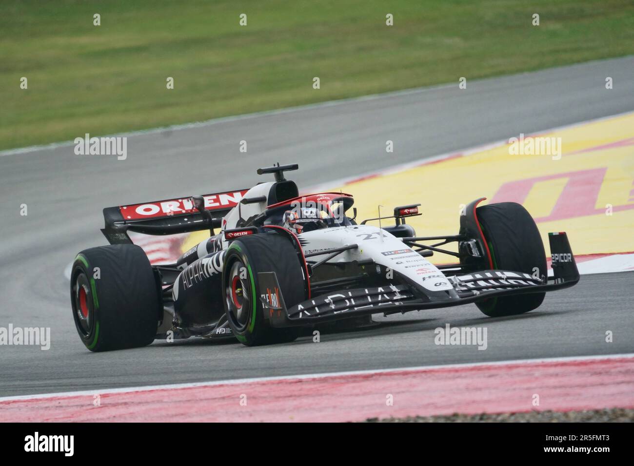 Barcelona, Spanien. 3. Juni 2023: Circuit de Barcelona-Catalunya, Barcelona, Spanien: Formel 1 Grand Prix Spanien 2023: Qualifikationstag: Nyck De Vries Alpha Tauri Credit: Action Plus Sports Images/Alamy Live News Stockfoto