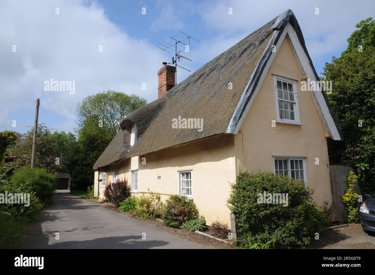 Church Cottage, Linton, Cambridgeshire Stockfoto