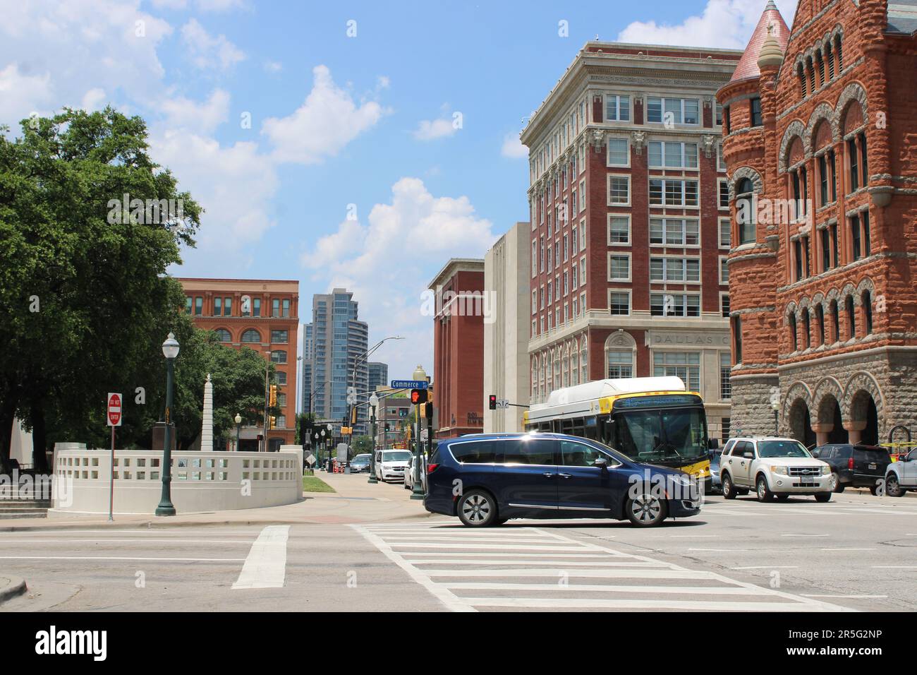 Denton, Dallas und Deep Ellum, Highlights der Innenstadt Stockfoto