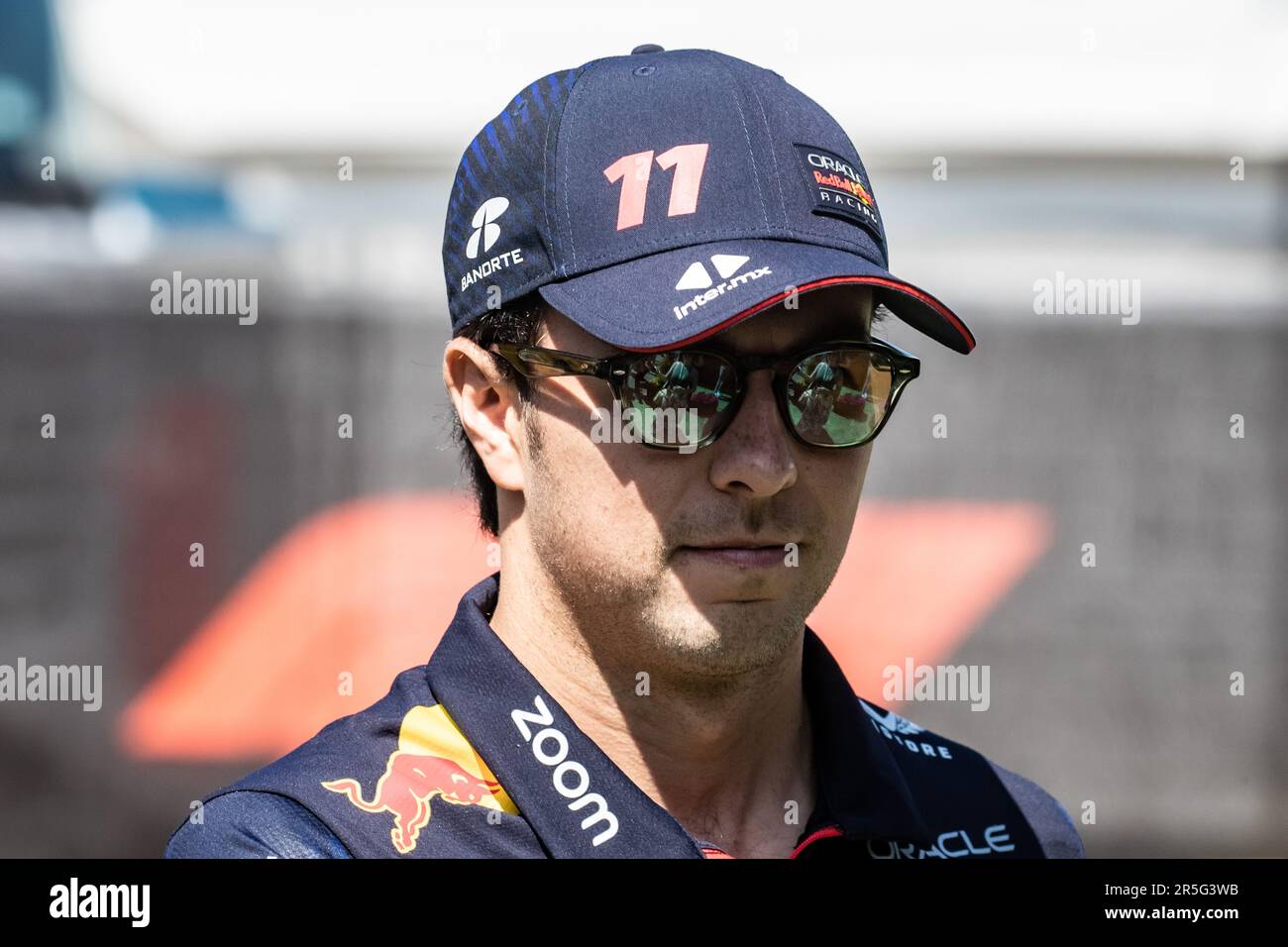 Montmelo, Barcelona, Spanien. 02. Juni 2023; #11. Sergio PEREZ Mendoza, MEX, Oracle Red Bull Racing während der FIA-Weltmeisterschaft F1. Formel 1 Grand Prix von Spanien, Circuit de Catalunya in der Nähe von Montmelo - Bild mit gebührenpflichtiger Haftung - Foto: © Cristiano BARNI / ATP Bilder (BARNI Cristiano / ATP / SPP) Stockfoto