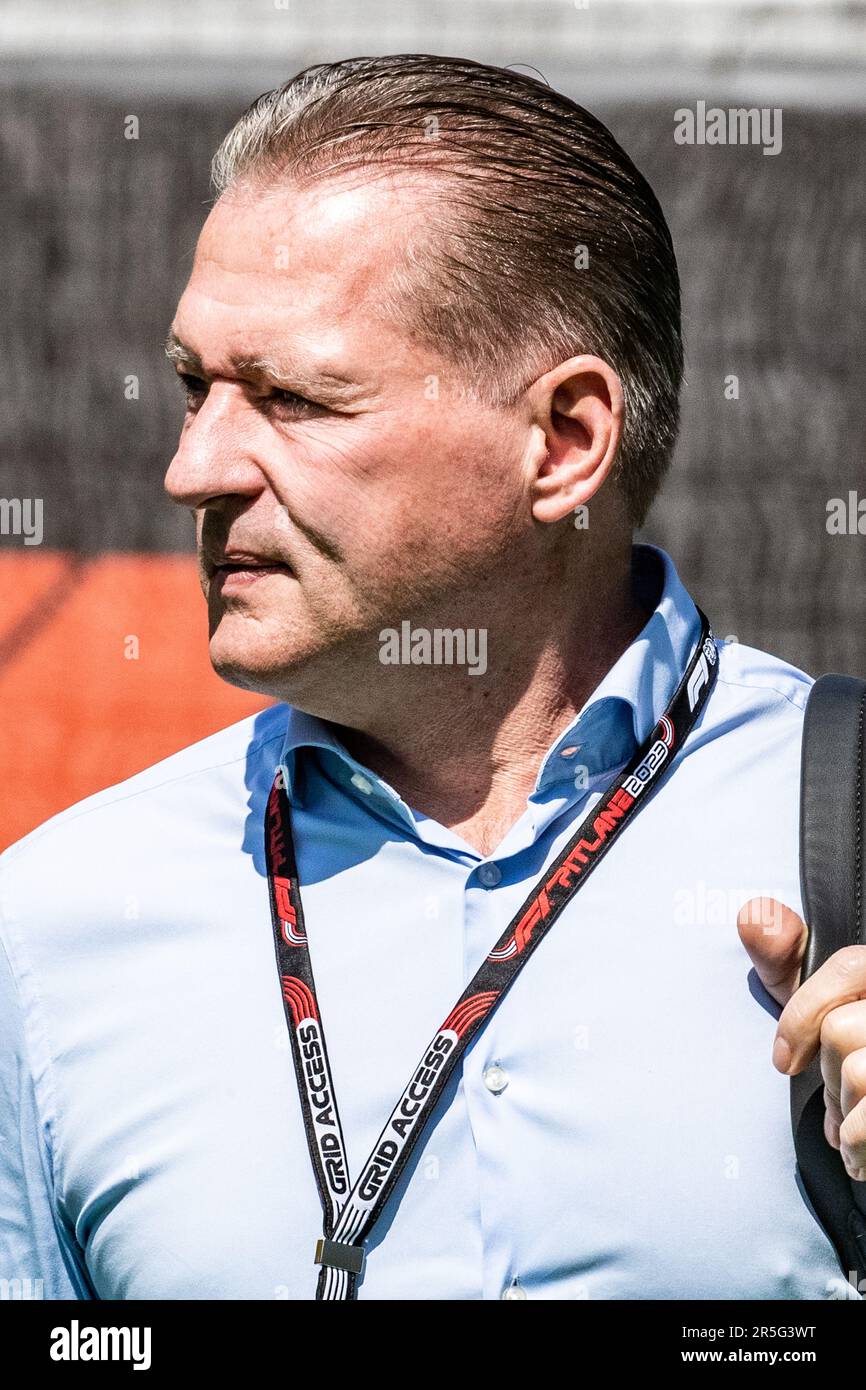 Montmelo, Barcelona, Spanien. 02. Juni 2023; Jos VERSTAPPEN, Vater von Max, während der FIA-Weltmeisterschaft F1 gesehen. Formel 1 Grand Prix von Spanien, Circuit de Catalunya in der Nähe von Montmelo - Bild mit gebührenpflichtiger Haftung - Foto: © Cristiano BARNI / ATP Bilder (BARNI Cristiano / ATP / SPP) Stockfoto