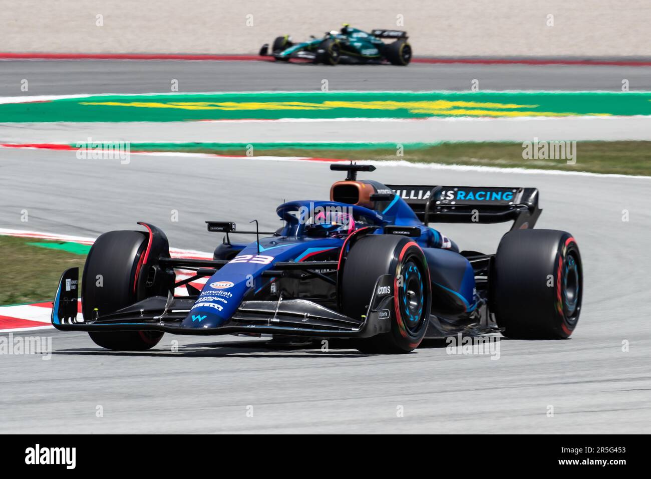 Barcelona, Spanien. 02. Juni 2023. Montmelo, Barcelona, Spanien. 02. Juni 2023; #23, Alexander Albon, THAI, Team Williams F1. FW45, Mercedes-Motor während der FIA-Weltmeisterschaft F1. Formel 1 Grand Prix von Spanien, Circuit de Catalunya in der Nähe von Montmelo - Bild mit gebührenpflichtiger Haftung - Foto: © Cristiano BARNI/ATP Images (BARNI Cristiano/ATP/SPP) Guthaben: SPP Sport Press Photo. Alamy Live News Stockfoto