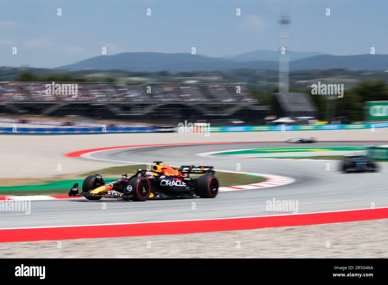 Barcelona, Spanien. 02. Juni 2023. Montmelo, Barcelona, Spanien. 02. Juni 2023; #1, Max VERSTAPPEN, NDL, Oracle Red Bull Racing RB19 Honda RBPT während der FIA F1 Weltmeisterschaft. Formel 1 Grand Prix von Spanien, Circuit de Catalunya in der Nähe von Montmelo - Bild mit gebührenpflichtiger Haftung - Foto: © Cristiano BARNI/ATP Images (BARNI Cristiano/ATP/SPP) Guthaben: SPP Sport Press Photo. Alamy Live News Stockfoto