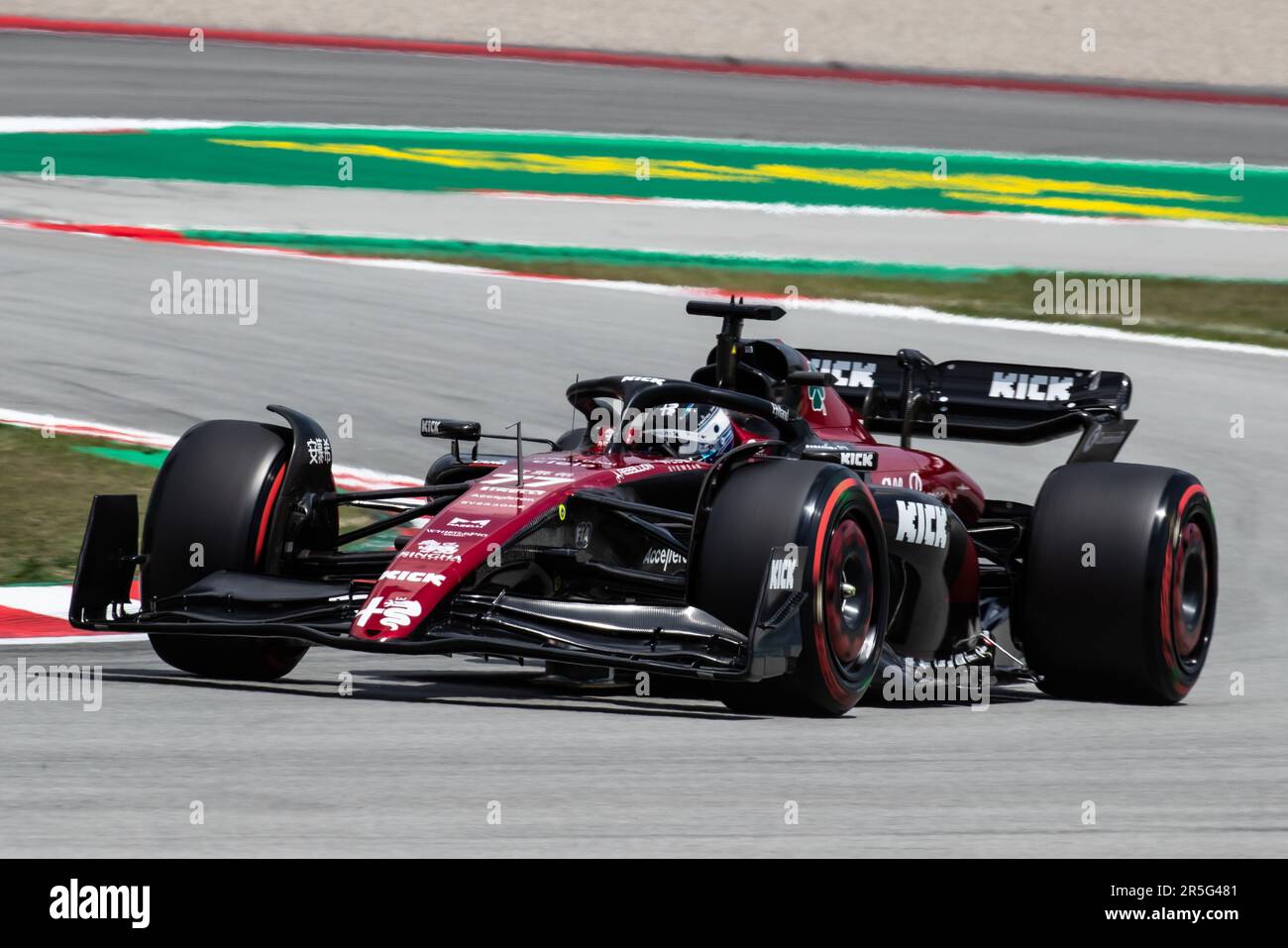 Barcelona, Spanien. 02. Juni 2023. Montmelo, Barcelona, Spanien. 02. Juni 2023; #77, Valtteri BOTTAS, FIN, Alfa Romeo Racing F1 Team während der FIA F1 Weltmeisterschaft. Formel 1 Grand Prix von Spanien, Circuit de Catalunya in der Nähe von Montmelo - Bild mit gebührenpflichtiger Haftung - Foto: © Cristiano BARNI/ATP Images (BARNI Cristiano/ATP/SPP) Guthaben: SPP Sport Press Photo. Alamy Live News Stockfoto