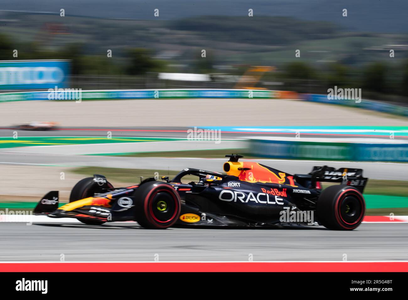 Barcelona, Spanien. 02. Juni 2023. Montmelo, Barcelona, Spanien. 02. Juni 2023; #1, Max VERSTAPPEN, NDL, Oracle Red Bull Racing RB19 Honda RBPT während der FIA F1 Weltmeisterschaft. Formel 1 Grand Prix von Spanien, Circuit de Catalunya in der Nähe von Montmelo - Bild mit gebührenpflichtiger Haftung - Foto: © Cristiano BARNI/ATP Images (BARNI Cristiano/ATP/SPP) Guthaben: SPP Sport Press Photo. Alamy Live News Stockfoto