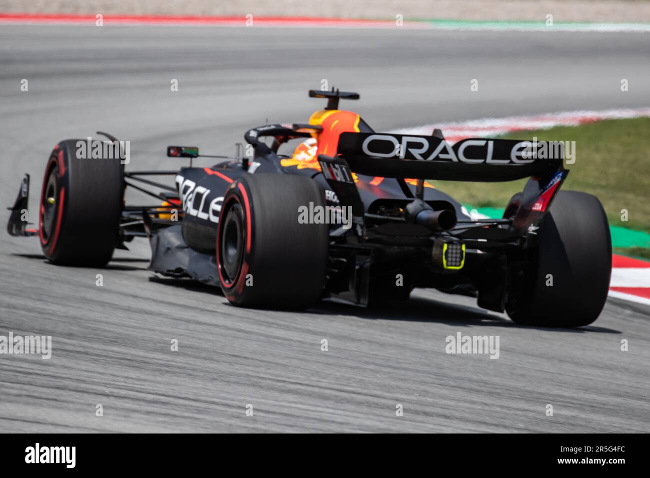 Barcelona, Spanien. 02. Juni 2023. Montmelo, Barcelona, Spanien. 02. Juni 2023; #1, Max VERSTAPPEN, NDL, Oracle Red Bull Racing RB19 Honda RBPT während der FIA F1 Weltmeisterschaft. Formel 1 Grand Prix von Spanien, Circuit de Catalunya in der Nähe von Montmelo - Bild mit gebührenpflichtiger Haftung - Foto: © Cristiano BARNI/ATP Images (BARNI Cristiano/ATP/SPP) Guthaben: SPP Sport Press Photo. Alamy Live News Stockfoto