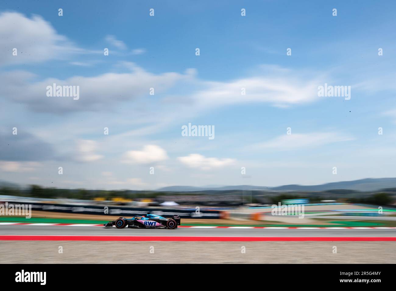 Barcelona, Spanien. 02. Juni 2023. Montmelo, Barcelona, Spanien. 02. Juni 2023; #31, Esteban OCON, FRA, Alpine F1 Team, Alpine A523 Renault während der FIA F1 Weltmeisterschaft. Formel 1 Grand Prix von Spanien, Circuit de Catalunya in der Nähe von Montmelo - Bild mit gebührenpflichtiger Haftung - Foto: © Cristiano BARNI/ATP Images (BARNI Cristiano/ATP/SPP) Guthaben: SPP Sport Press Photo. Alamy Live News Stockfoto