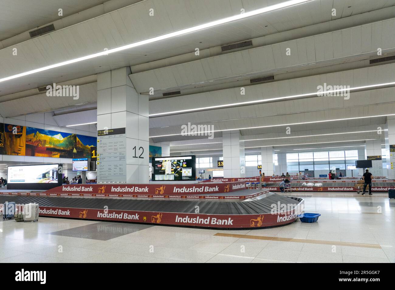Indira Gandhi International Airport in Delhi, Indien Stockfoto