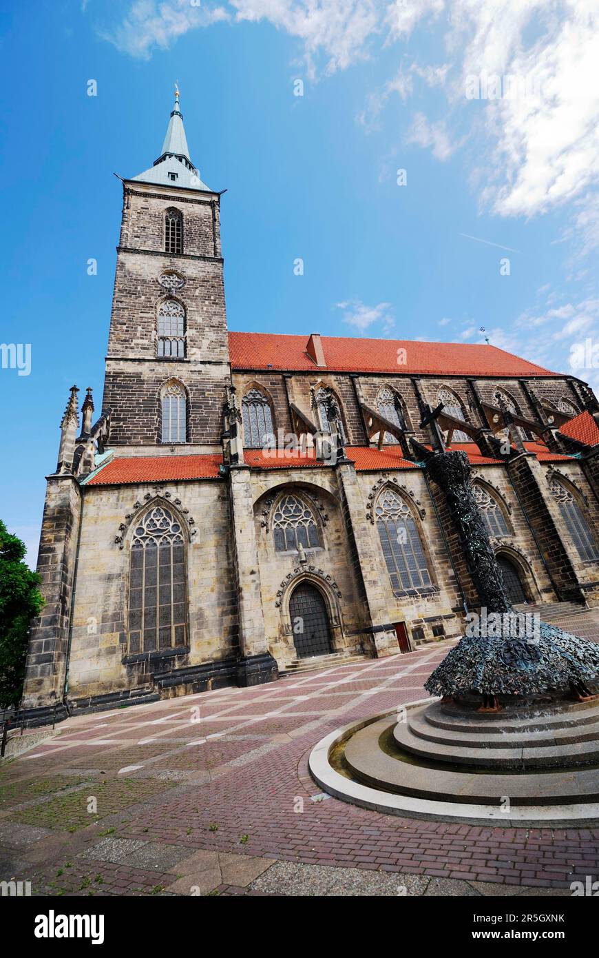 St. Andreas-Kirche in Hildesheim, Deutschland Stockfoto