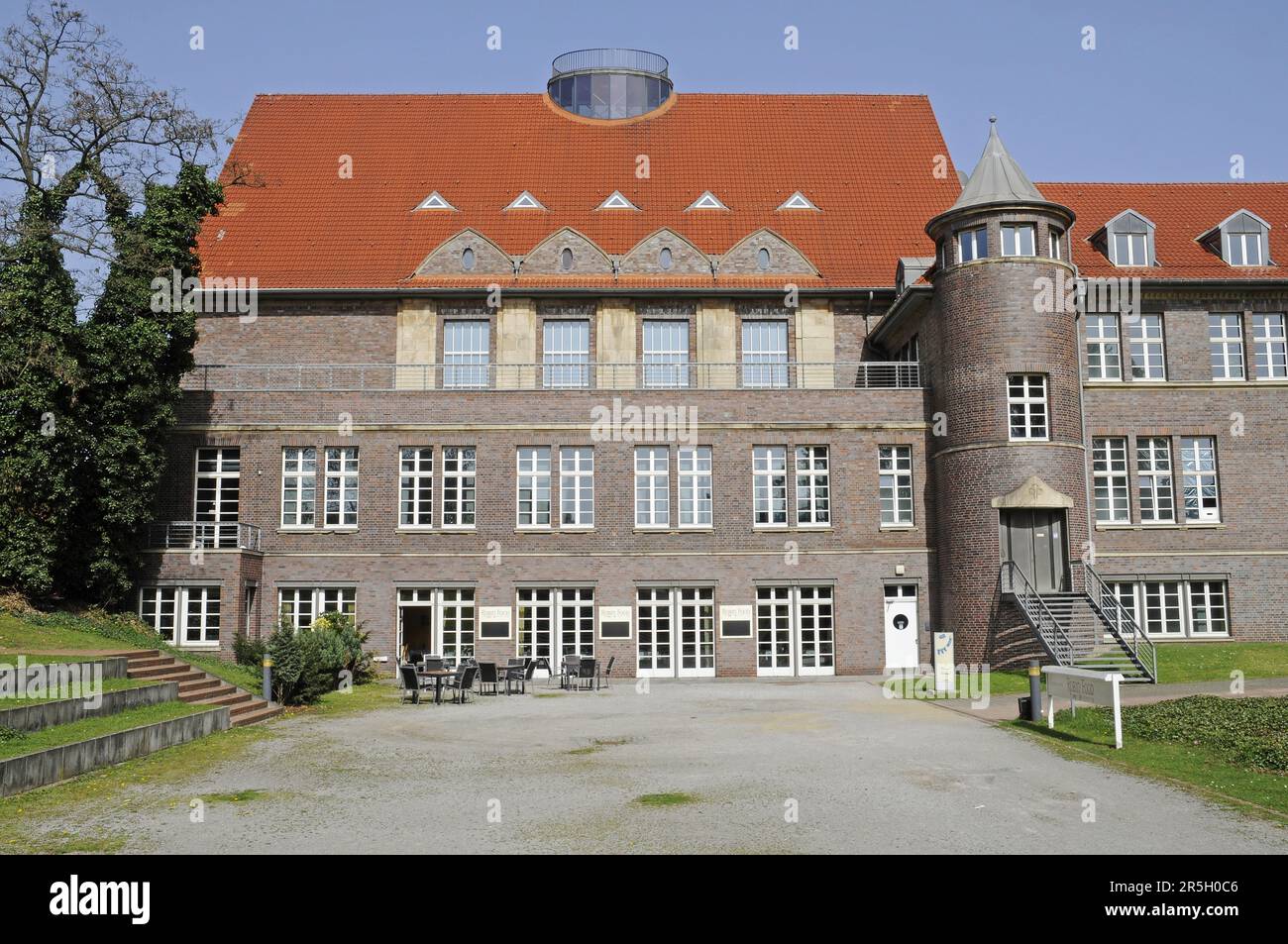 TZU, Technologiezentrum für Umweltschutz, IBA-Projekt, Internationale Bauausstellung Emscherpark, Oberhausen, Nordrhein-Westfalen Stockfoto