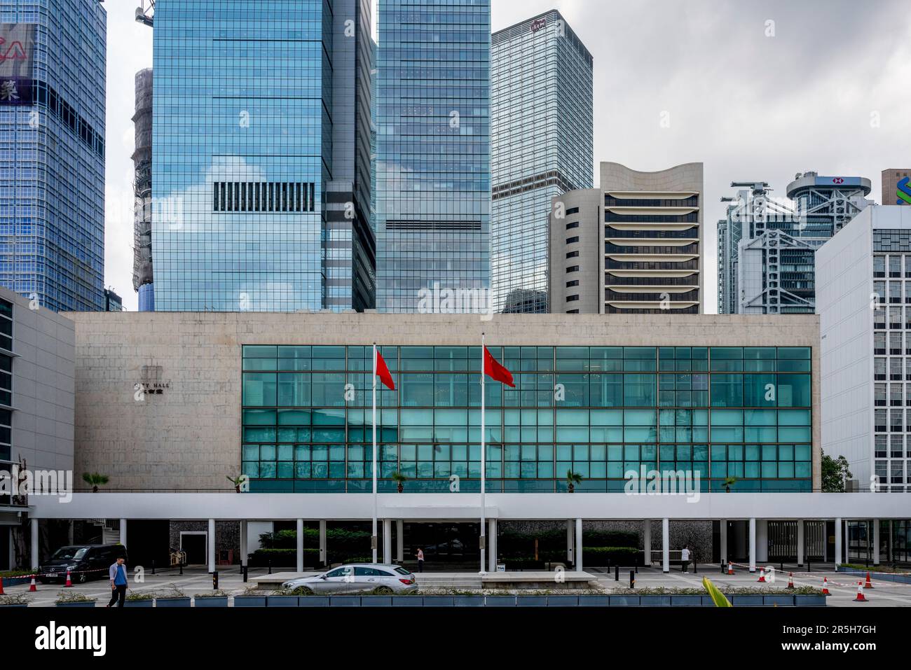 Hong Kong Rathaus, Hong Kong Insel, Hong Kong, China. Stockfoto