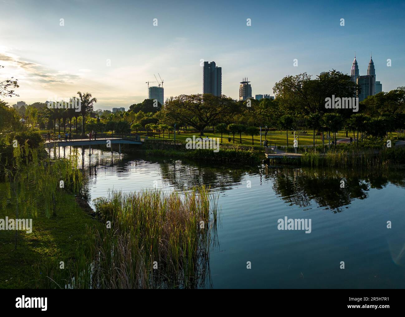 Freizeitpark Titiwangsa in Kuala Lumpur Stockfoto