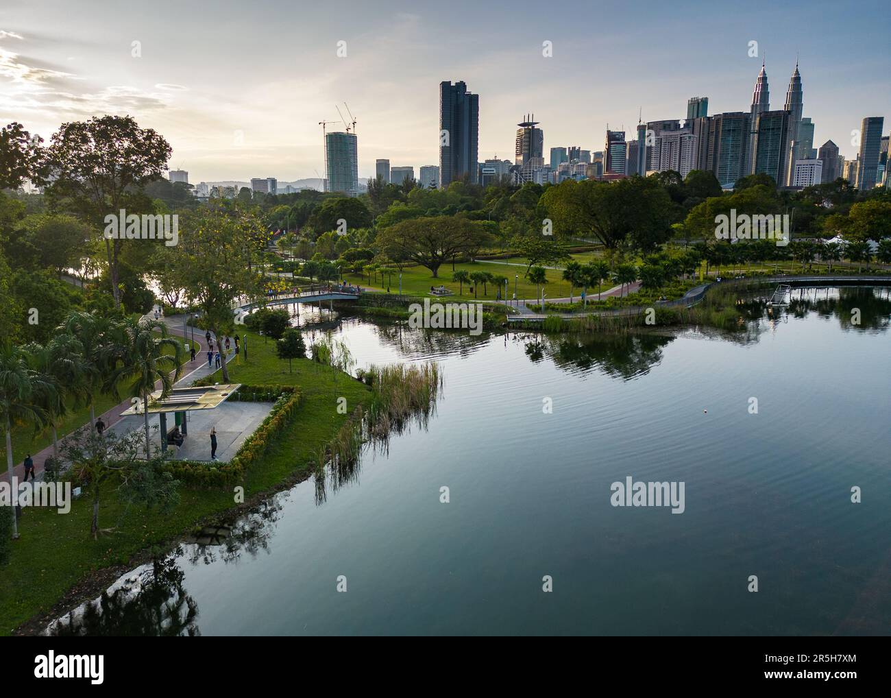 Freizeitpark Titiwangsa in Kuala Lumpur Stockfoto