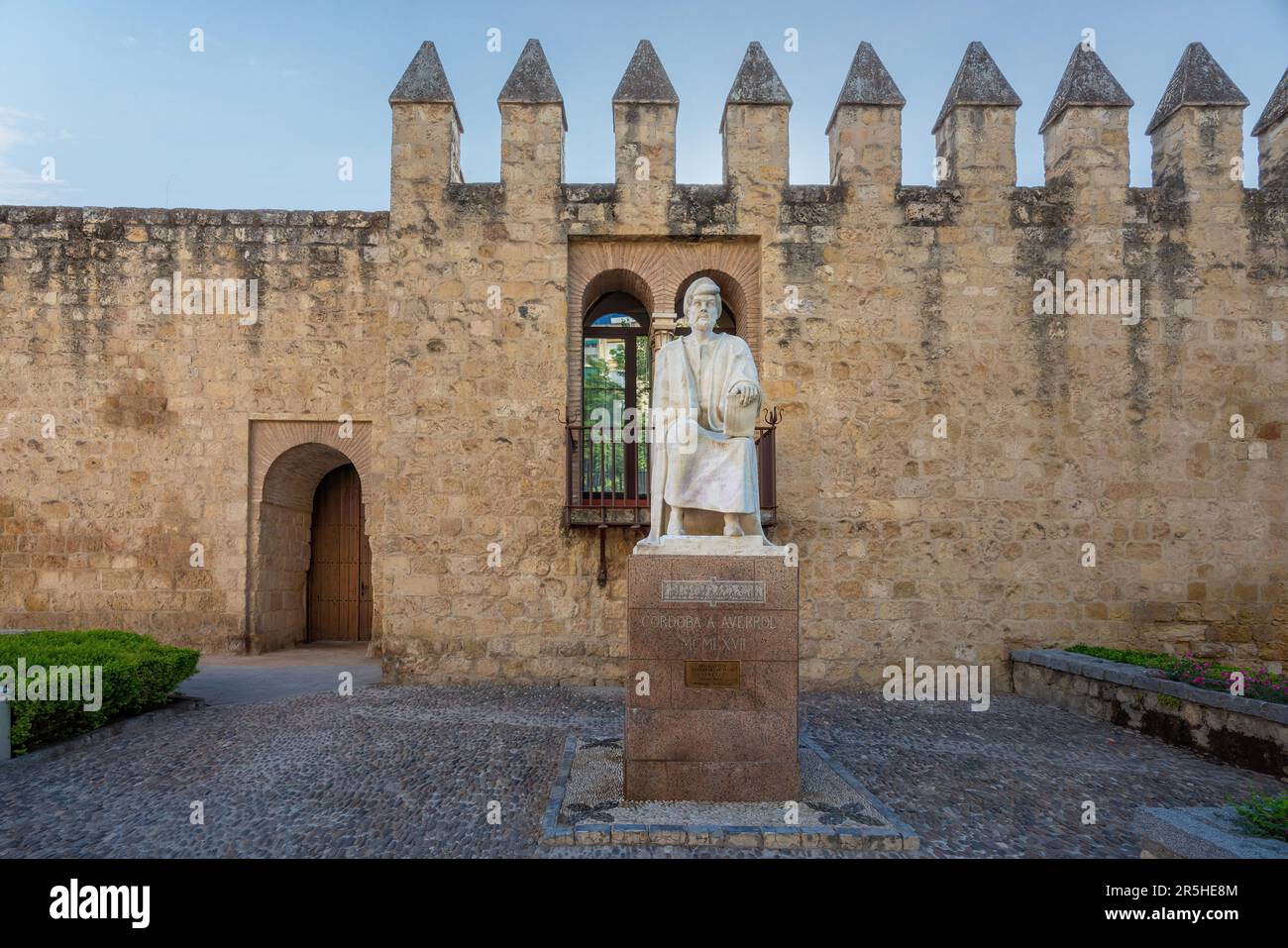 Statue von Averroes - Cordoba, Andalusien, Spanien Stockfoto