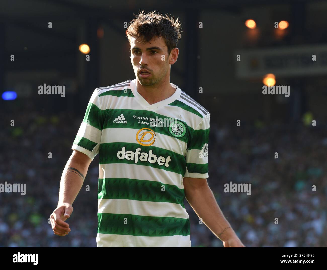 Hampden Park Glasgow.Schottland, Großbritannien. 3. Juni 2023. Schottisches Cup-Finale. Celtic gegen Inverness Caledonian Thistle. Matt O'Riley von Celtic Credit: eric mccowat/Alamy Live News Stockfoto