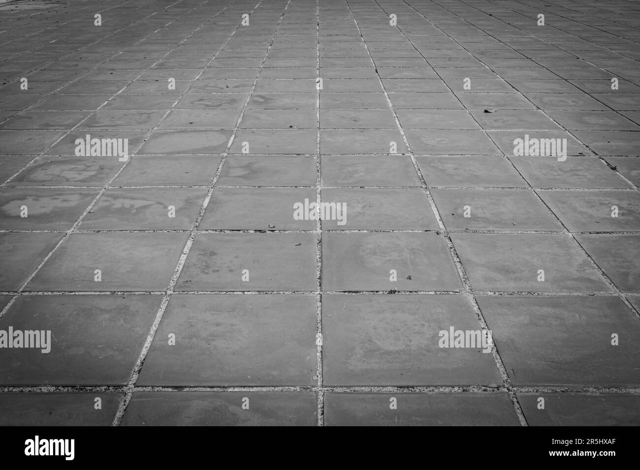 Betonwand- und -Bodenstruktur Hintergrund oder Nahaufnahme des Hintergrunds Stockfoto