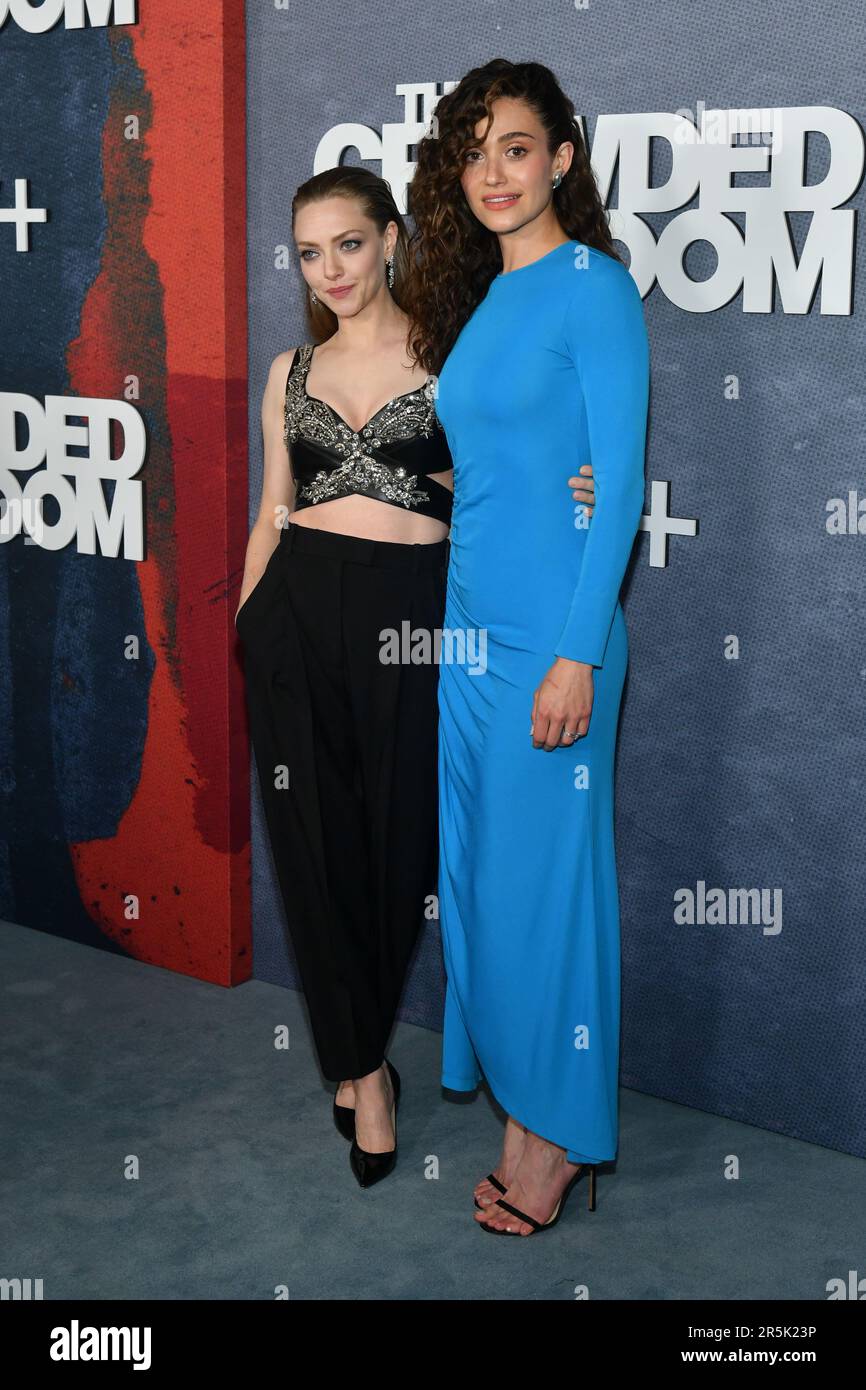 Amanda Seyfried und Emmy Rossum Stockfoto