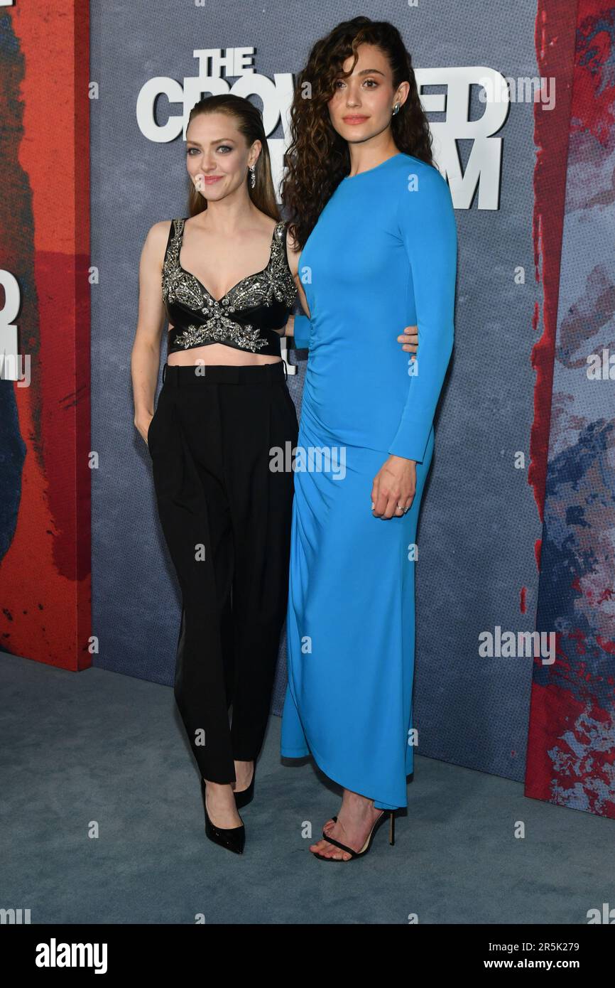 Amanda Seyfried und Emmy Rossum Stockfoto