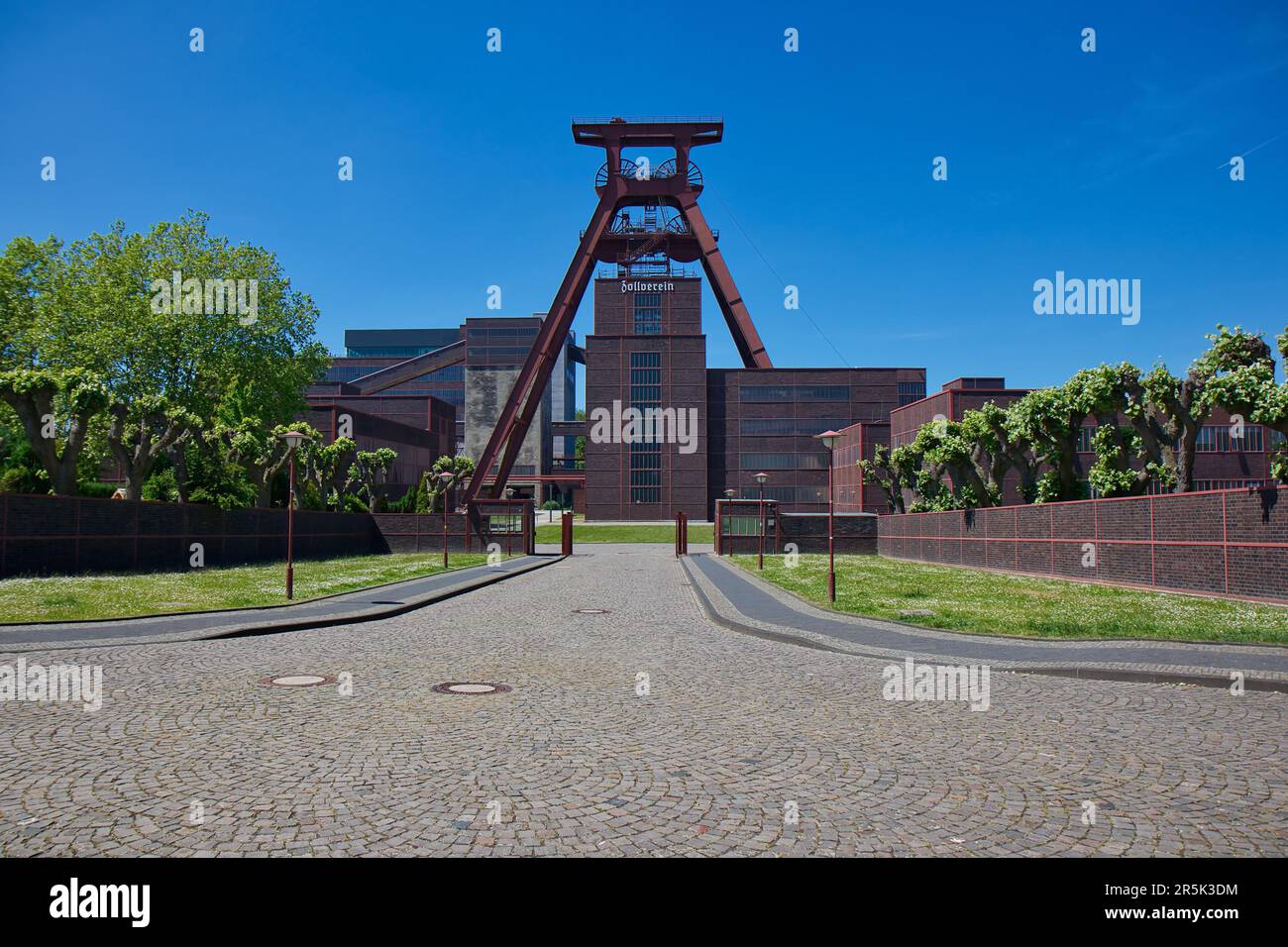 Industriekomplex Zollverein-Kohlebergwerk Stockfoto