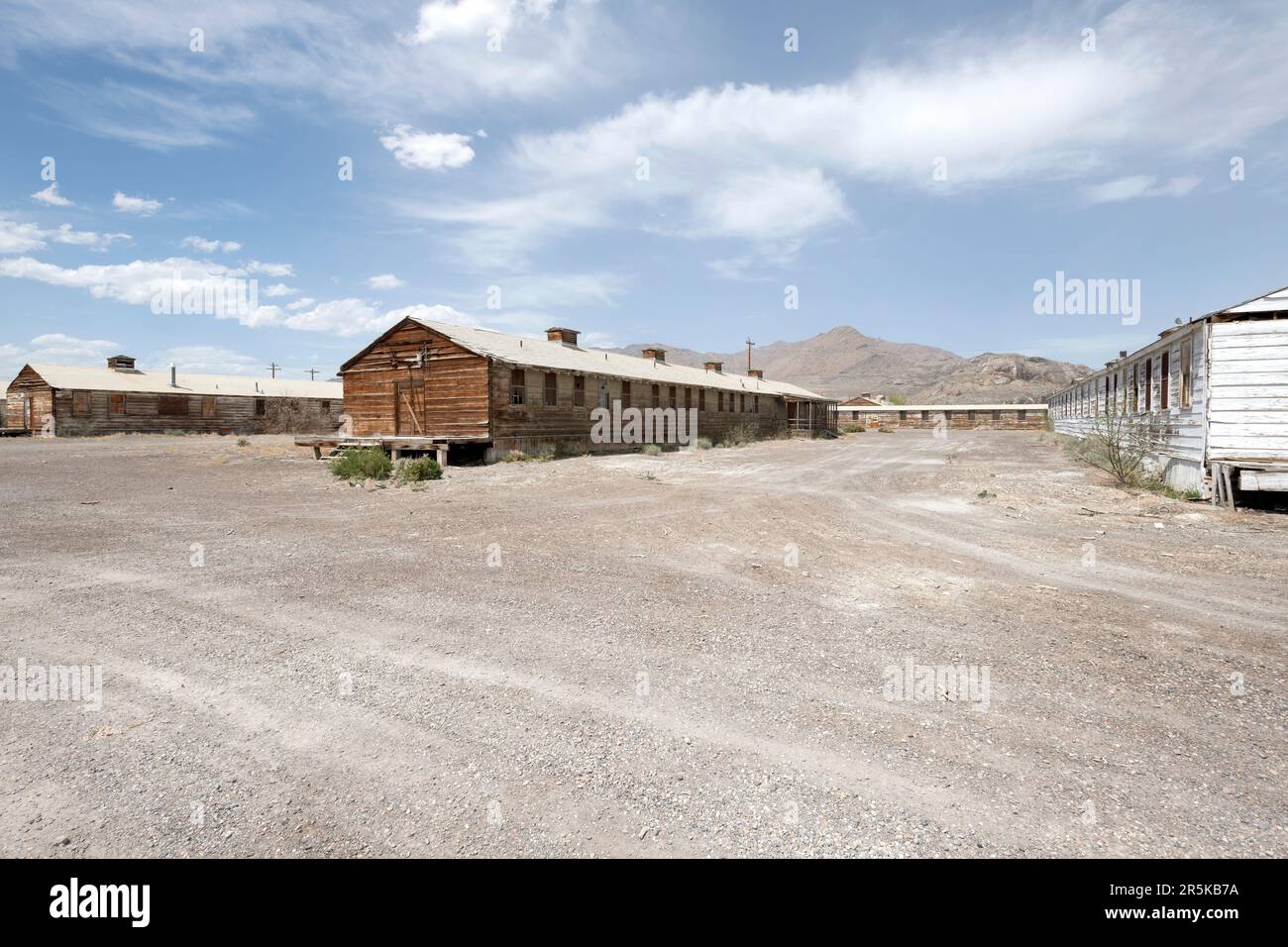 USA, Utah. Historischer Wendover-Flugplatz. Trainingsort für die B-29-Crew, die die Atombomben über Hiroshima und Nagasaki zünden sollte. Stockfoto