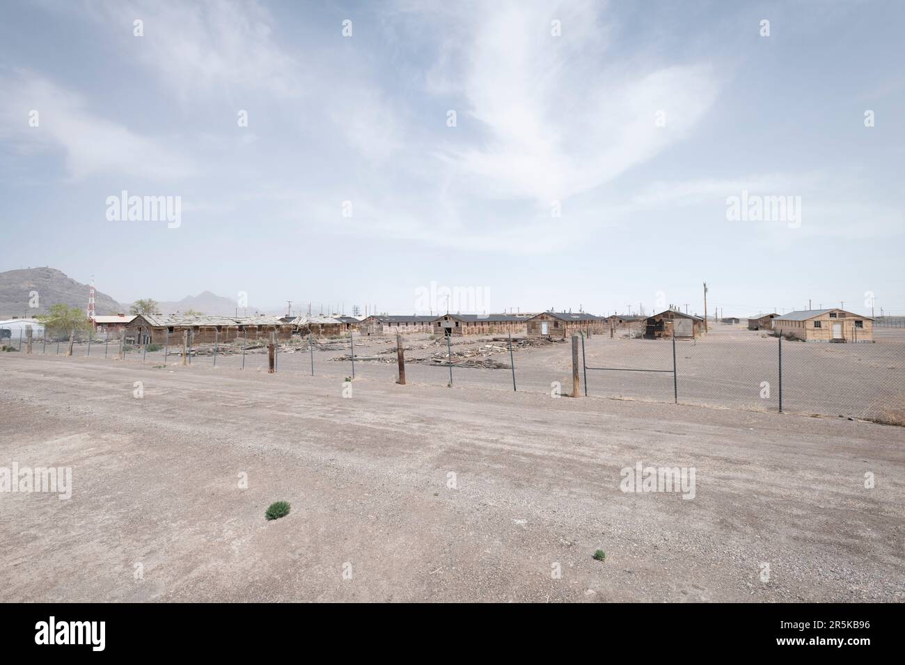 USA, Utah. Historischer Wendover-Flugplatz. Trainingsort für die B-29-Crew, die die Atombomben über Hiroshima und Nagasaki zünden sollte. Stockfoto