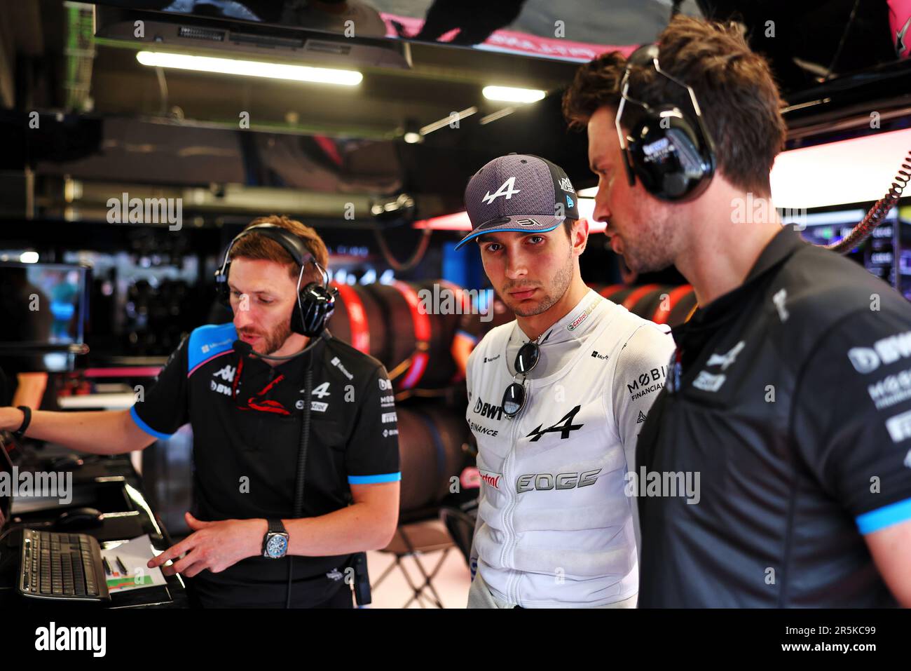 Barcelona, Spanien. 04. Juni 2023. Esteban Ocon (FRA) Alpine F1-Team. Formel-1-Weltmeisterschaft, Rd 8, spanischer Grand Prix, Sonntag, 4. Juni 2023. Barcelona, Spanien. Kredit: James Moy/Alamy Live News Stockfoto