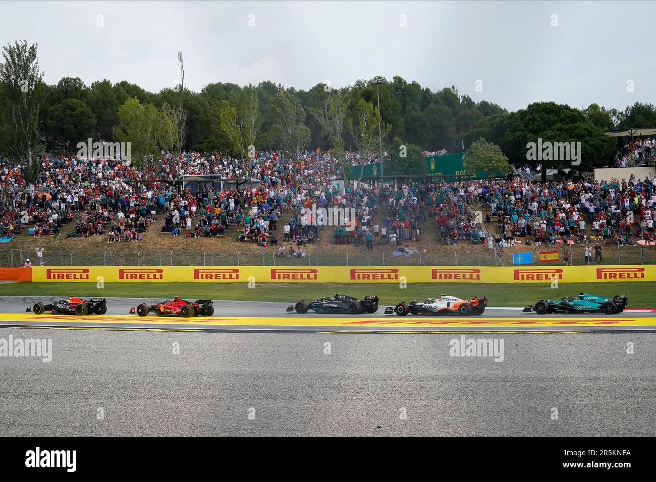 Barcelona, Spanien. 04. Juni 2023. Erste Runde des spanischen Grand Prix F1 auf der Circuit de Barcelona-Catalunya am 4. Juni 2023 in Barcelona, Spanien. (Foto: Bagu Blanco/PRESSIN) Kredit: PRESSINPHOTO SPORTS AGENCY/Alamy Live News Stockfoto