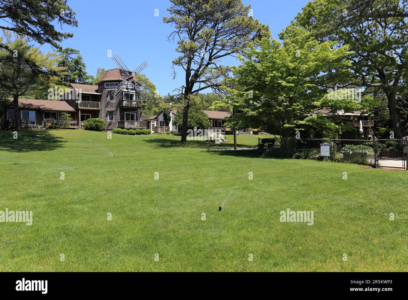 Das Hampton Maid Hotel Hampton Bays Long Island New York Stockfoto