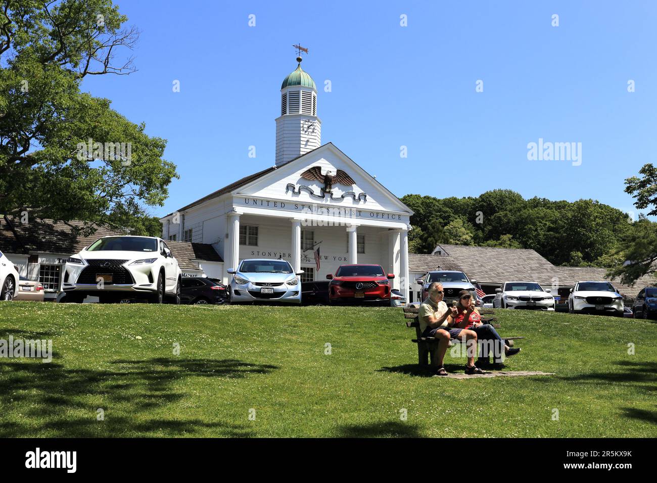 Stony Brook Village Long Island New York Stockfoto