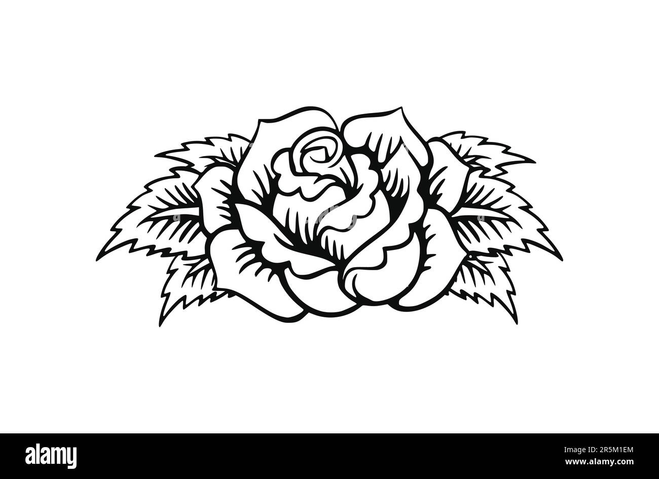 Klassische Tag der Toten Stil mexikanischen Schädel Design Farbe Vektor Illustration isoliert auf weißem Hintergrund Stock Vektor