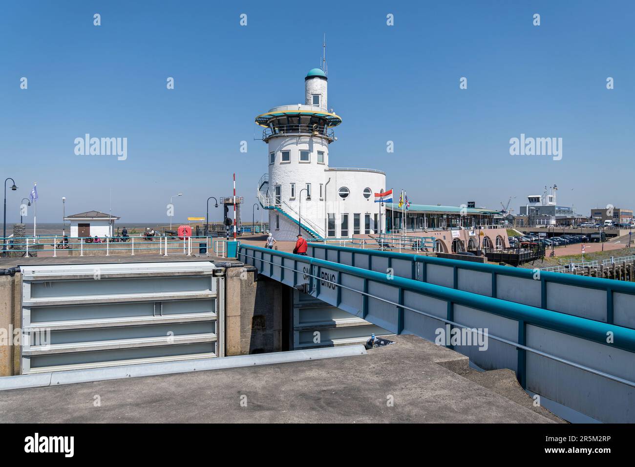 Sasbrug in Harlingen, Niederlande Stockfoto