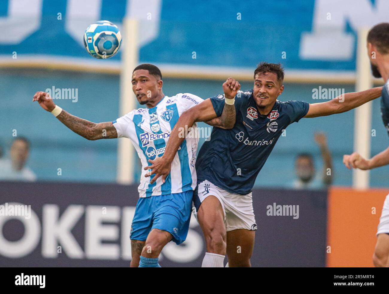 Belem, Brasilien. 04. Juni 2023. PA - BELEM - 06/04/2023 - BRAZILEIRO C 2023, PAYSANDU X SAO JOSE - Mario Sergio Spieler von Paysandu während eines Spiels gegen Sao Jose im Curuzu Stadion für die brasilianische Meisterschaft C 2023. Foto: Fernando Torres/AGIF/Sipa USA Guthaben: SIPA USA/Alamy Live News Stockfoto