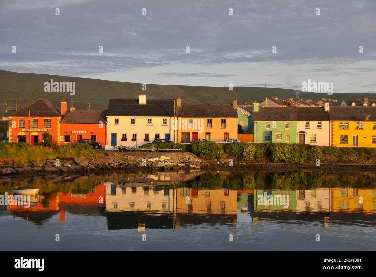 Portmagee, Port of Portmagee, Iveragh Peninsula, County Kerry, Irland Stockfoto