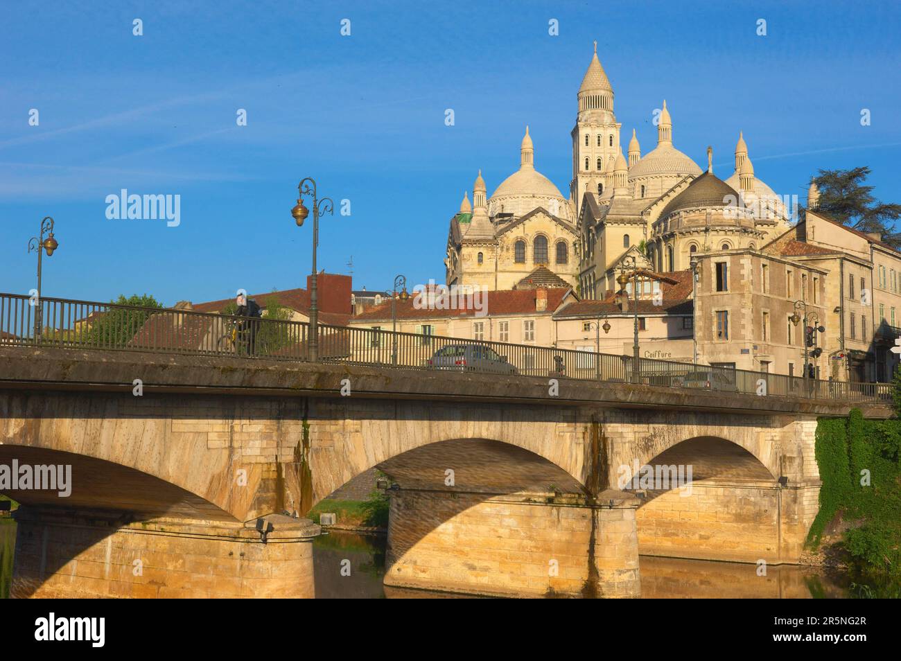 Perigueux Cathedral, Perigueux, Aquitaine, Dordogne, Frankreich, Perigord Blanc, Pilgerweg nach Santiago de Compostela, Weg von St. James Stockfoto