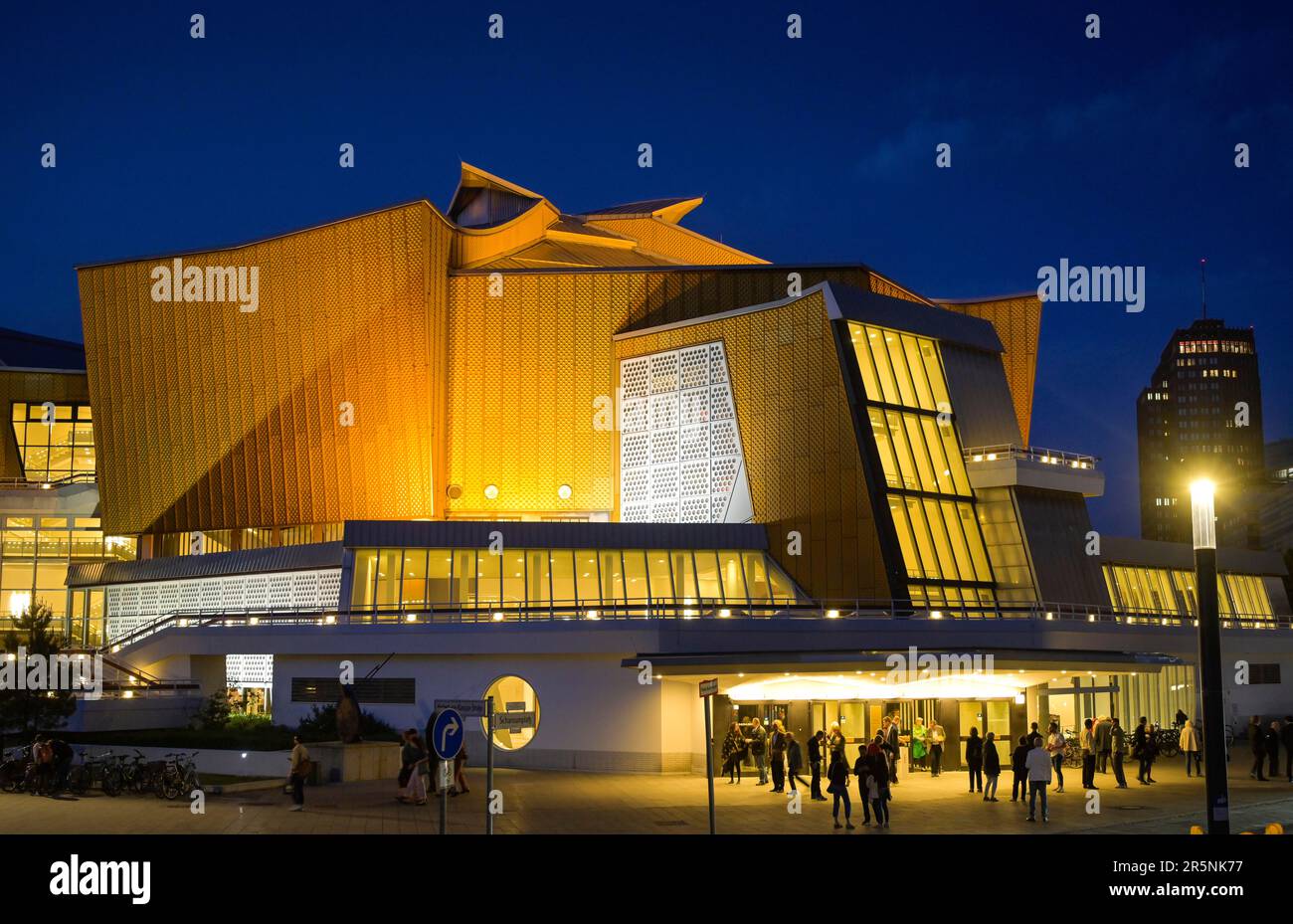 Kammermusiksaal der Philharmonie, Kulturforum, Tiergarten, Mitte, Berlin, Deutschland Stockfoto