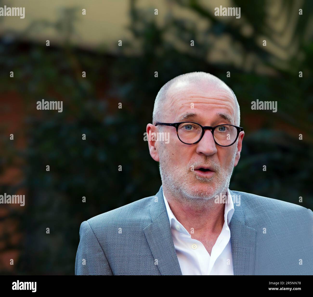 Deutscher Schauspieler Peter Lohmeyer, Deutscher Filmpreis Lola 2023, Berlin, Deutschland, Europa Stockfoto