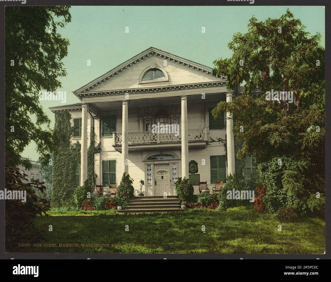 Photochrom Print, 1900, 1890, New York State, The Jumel Mansion, Washington Heights, New York Stockfoto