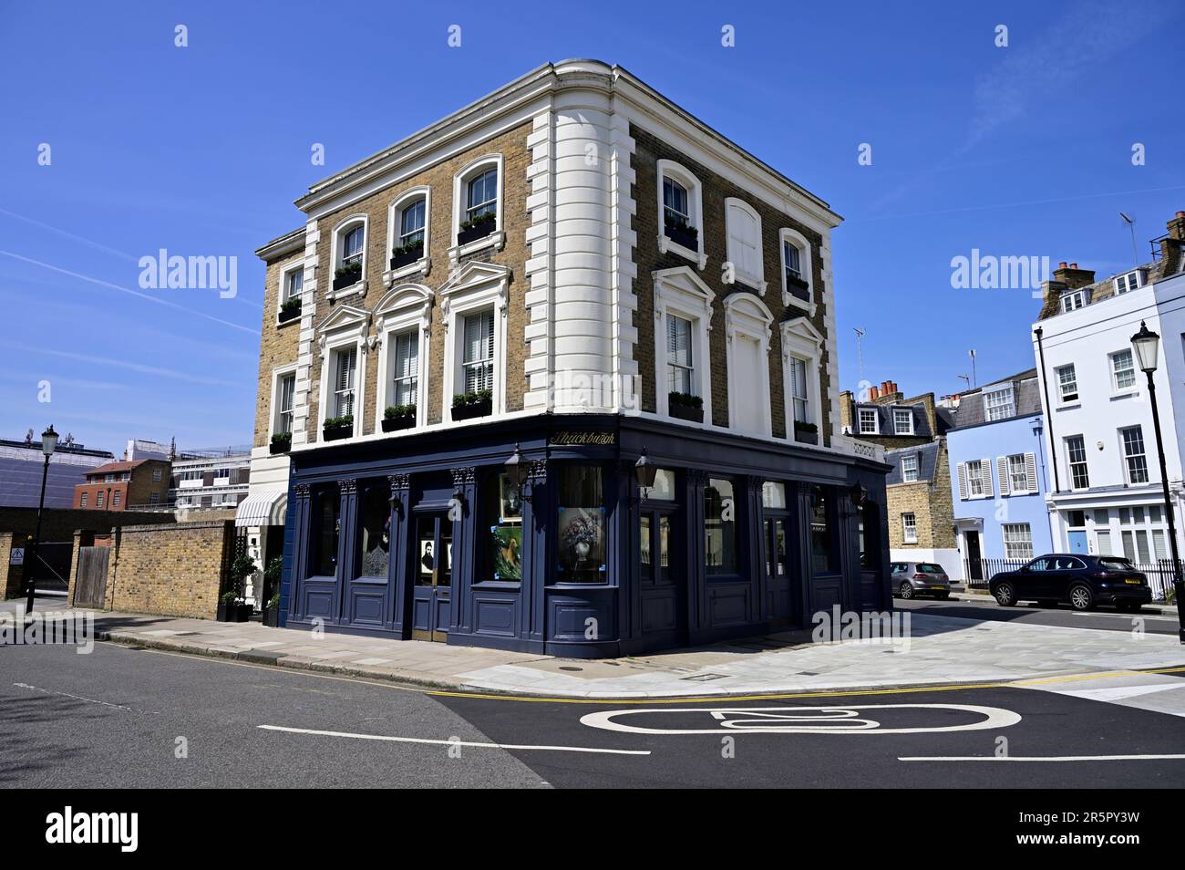 Baker & Spice, The Shuckburgh Arms, Denyer Street, Chelsea, West London, Vereinigtes Königreich Stockfoto