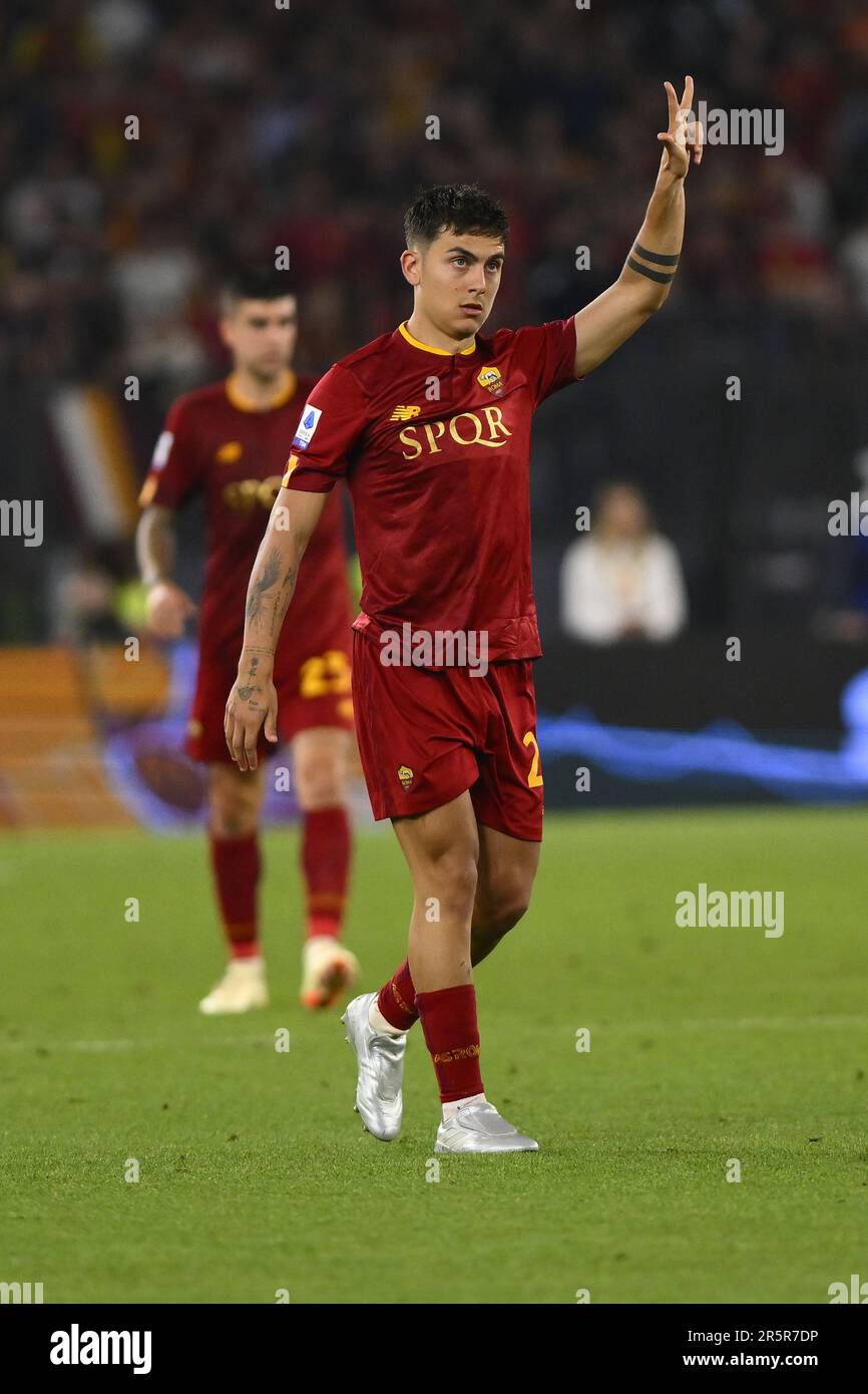 Paulo Dybala Paulo Dybala von A.S. Rom am 38. Tag der Serie A Meisterschaft zwischen